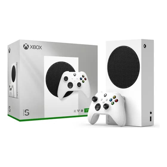 Console Microsoft Xbox Série S All-Digital 1 TB Branco