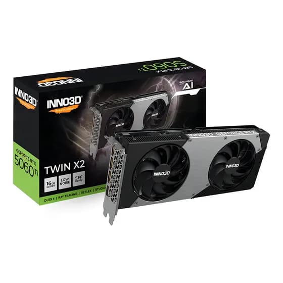 Placa de Vídeo Inno3D GeForce RTX 5060 Ti 16GB GDDR7 4K Ray Tracing