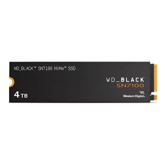 Ssd Western Digital Wd Black Sn7100 M.2 2280 4tb Pcie 4.0 X4 Preto