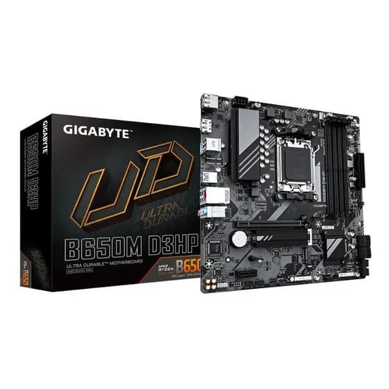 Placa Mãe Gigabyte B650m D3hp - Soquete Am5 - Micro Atx
