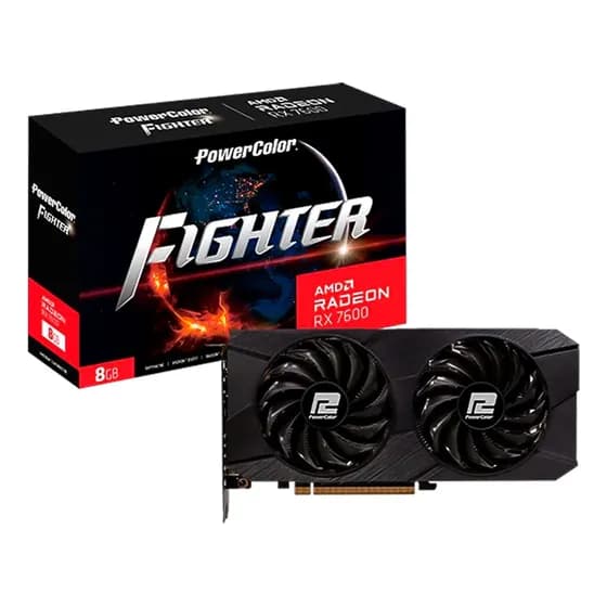 Placa De Vídeo Amd Powercolor 8gb