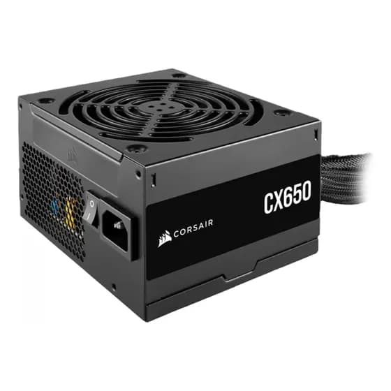 Fonte de Alimentação Corsair CX650 650W 80 Plus Bronze para PC Gamer
