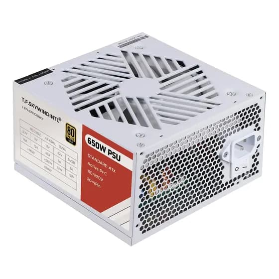 Fonte De Alimentação 650w Atx Padrão Pc Psu 80 Plus Gold