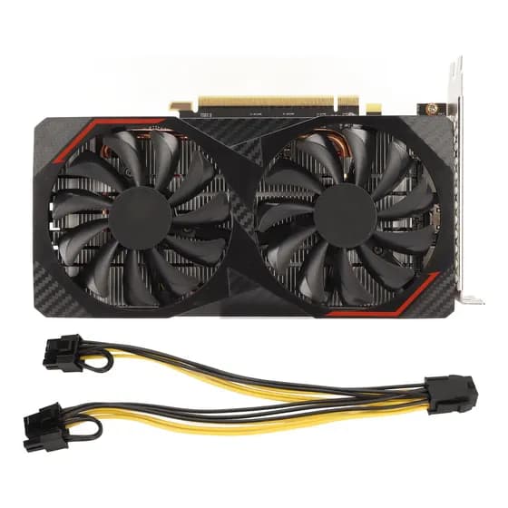 Rx6600 Gaming Graphics Card 2044mhz Gpu Gddr6 128bit Dual