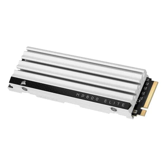 Ssd Corsair M.2 Nvme 1.4 4ª Ger. X4 Pcie Mp600 Elite De 2tb Para Ps5 Cor Branco