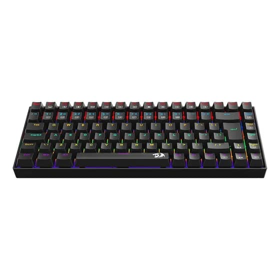 Teclado Gamer Phantom Rainbow Mecanico Switch Brown Cor de teclado Preto Idioma Português Brasil