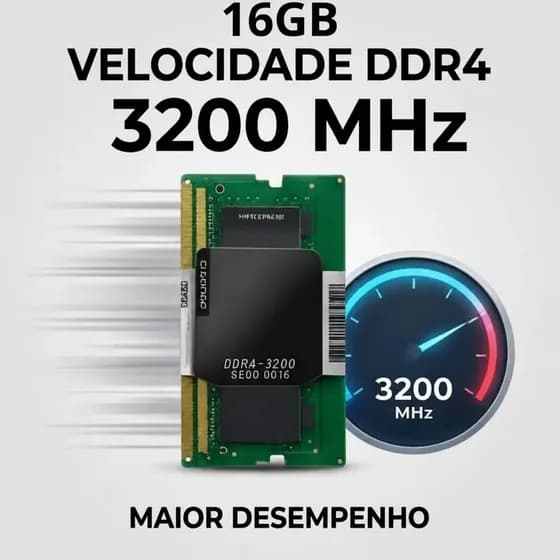 Memória Ram Lkl Ddr4 Para notebook Computador Gamer