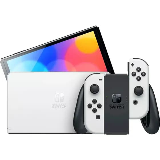 Nintendo Switch Oled 64gb Standard Com Joy-con Branco