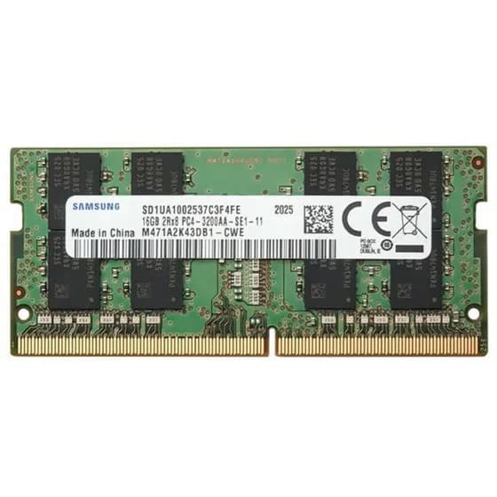 Memória RAM verde 16GB 1 Samsung M471A2K43DB1-CWE