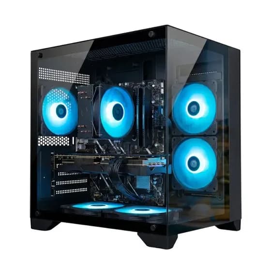 Pc Gamer Epic By Bluepc - Intel Core Ultra 5 225f, Geforce Rtx 5060 8gb, 32gb Ddr5, Ssd 1tb M.2 Nvme, 600w 80 Plus, Preto, 5 Fans Rgb - Pgbp-epi1273