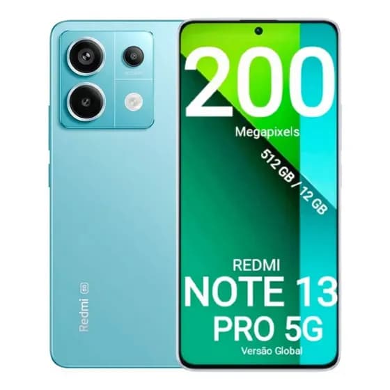 Xiaomi Redmi Note 13 Pro 5G (eSIM) Dual SIM 256 GB azul 8 GB RAM