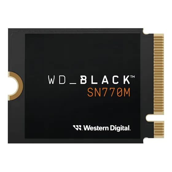 SSD M.2 2230 500GB Western Digital WD Black SN770M NVMe PCIe Gen 4.0 WDS500G3X0G-00CHY0 Velocidade de Leitura até 5000MB/s Gravação até 4000MB/s Cor Preto