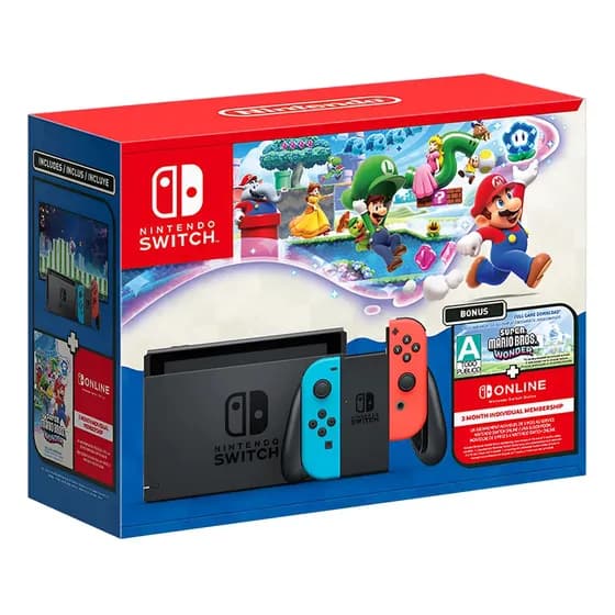 Nintendo Switch Console NSHA07776101FGR 32GB Console Nintendo Switch cor preto 2024