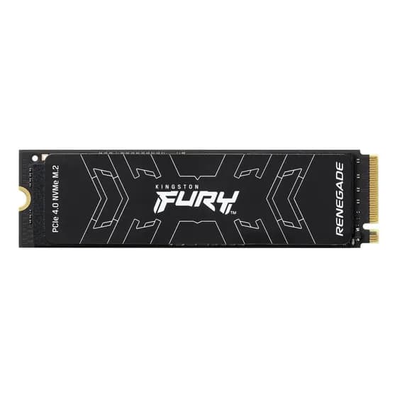 Ssd 2tb M.2 2280 Nvme Pcie 4.0 Kingston Fury Renegade Sfyrd/2000g Velocidade De Leitura Até 7300mb/s E Gravação Até 7000mb/s Cor Preto