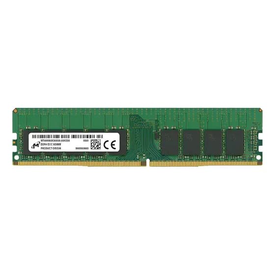 Memória Ecc 16gb Ddr4 2666mhz Udimm Micron Mta18asf2g72az