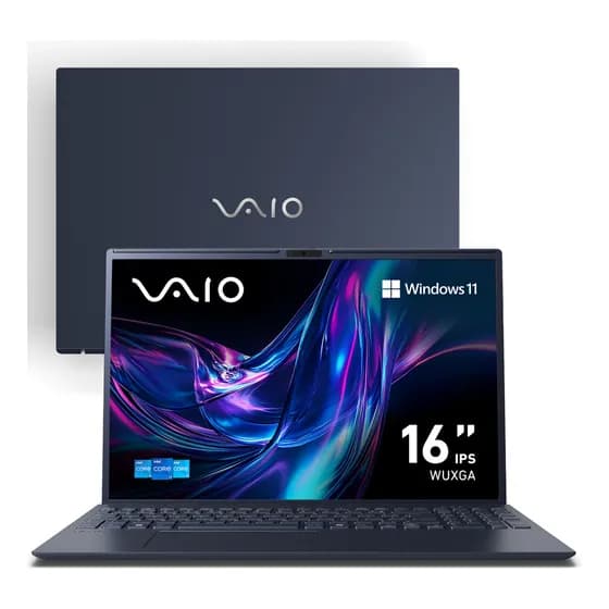 Notebook Vaio Fe16 Intel Core I5 13ª Gen Windows 11 Home 16gb 512gb Ssd Wi-fi 6 Tela 16" Ips Wuxga Antirreflexo - Cinza Grafite - Vjfe62f11x-b0321h - Memória Expansível Até 64gb