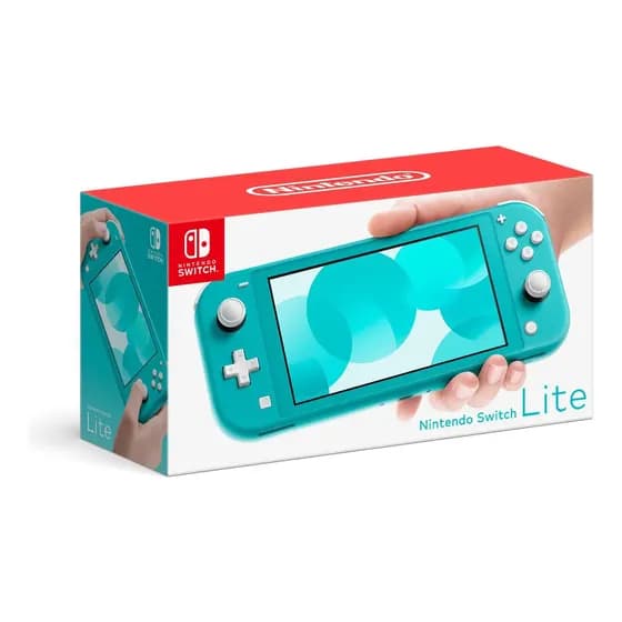 Console Nintendo Switch Lite Tela 5,5'' Azul Turquesa