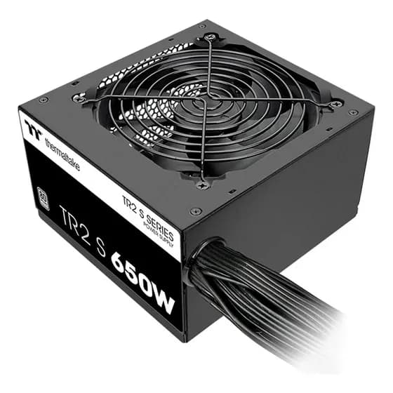 Fonte De Alimentação Tr2 S 650w Não Modular Thermaltake Preto