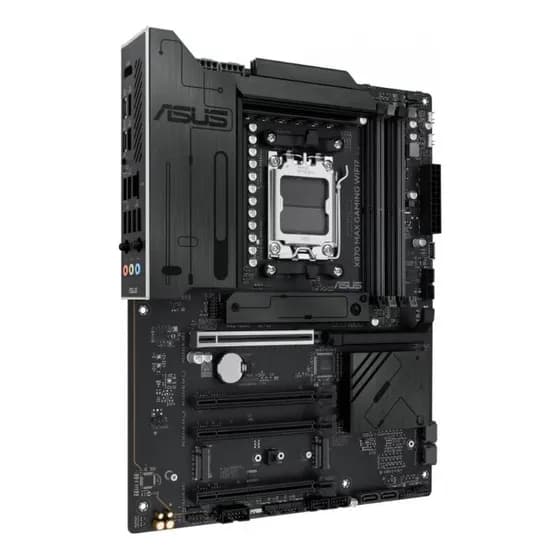 Placa Mãe Asus X870 Max Gaming Wifi 7 Amd Am5 Ddr5 Atx Pret Preto