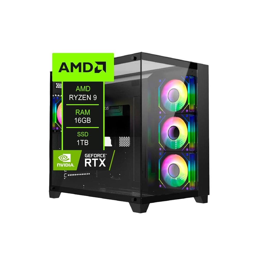 PC Gamer Chipart , AMD Ryzen 9 7900X , Chipset X670E , Memória 16GB (2x8GB) DDR5 , RTX 5060 Ti , SSD 1TB , Water 120mm
