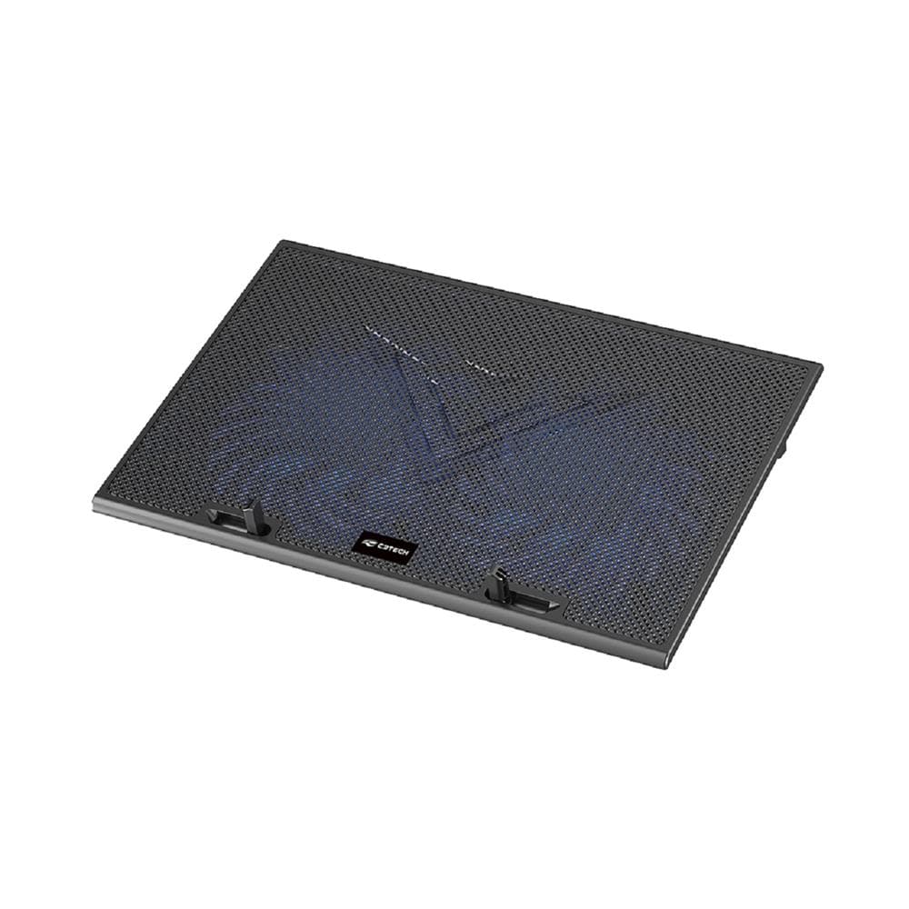 Base Para Notebook 17.3" C3Tech , Led Azul , Preto - NBC-80BK