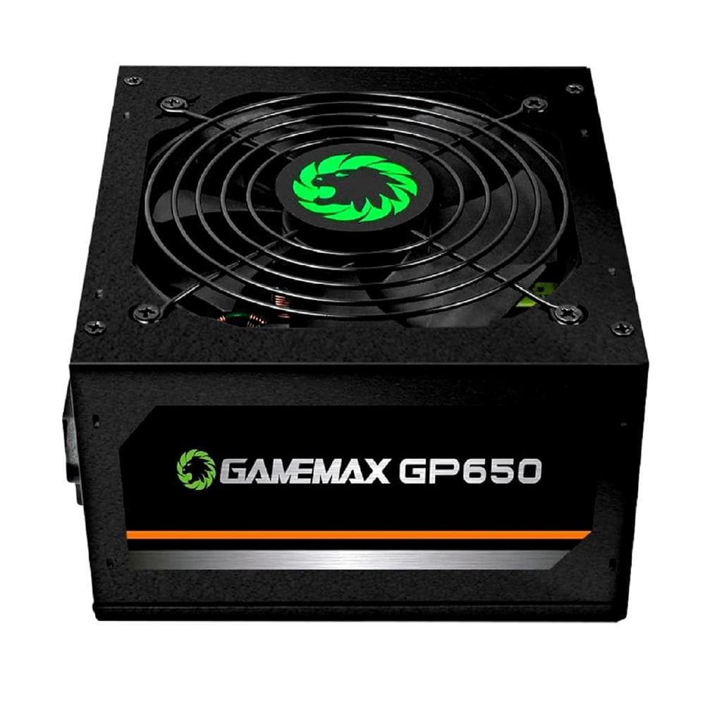 Fonte Gamemax GP650 , 650W , 80 Plus Bronze , PFC Ativo , Preto