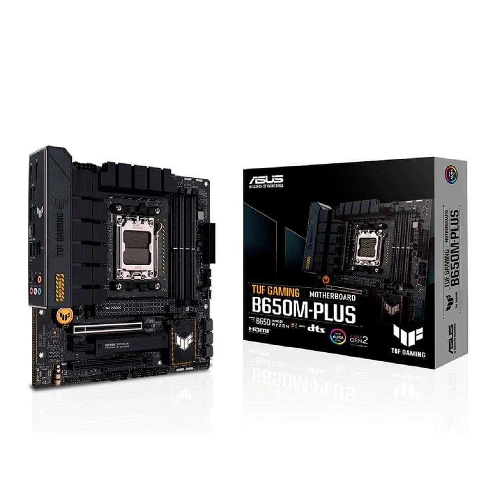 OPENBOX Placa Mãe Asus TUF Gaming B650M-Plus WiFi , Chipset B650 , AMD AM5 , mATX , DDR5