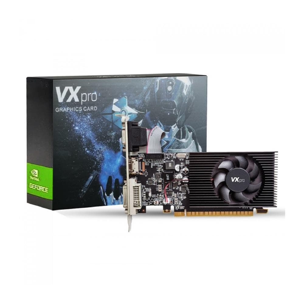 Placa De Vídeo Duex VXpro NVIDIA GeForce VXG210LP-1GD3 , 1GB , DDR3 , 64Bit , G210LP-1GD3