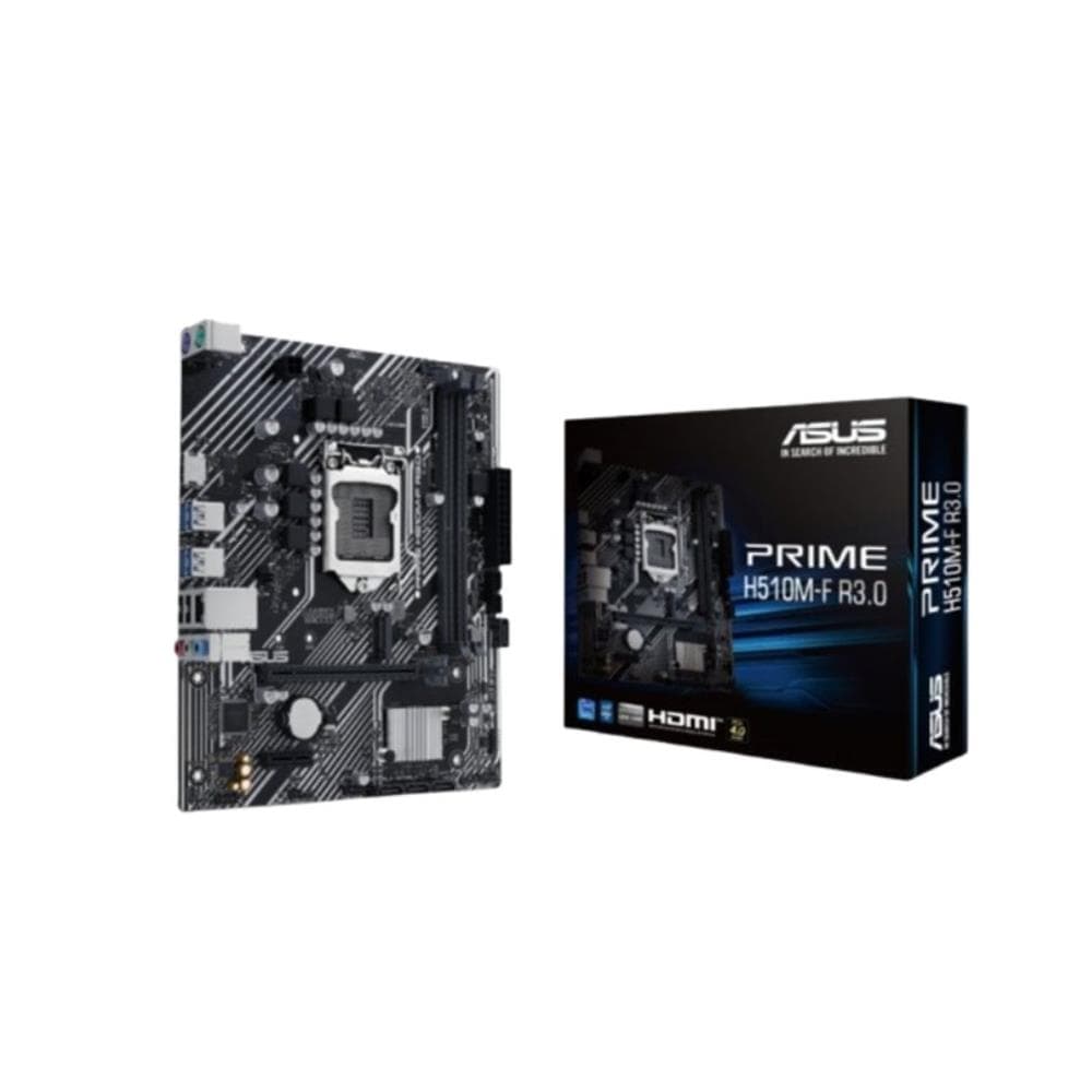 Placa-mãe ASUS Prime H510M-F , 64 GB , Soquete LGA 1200 , mATX , DDR4