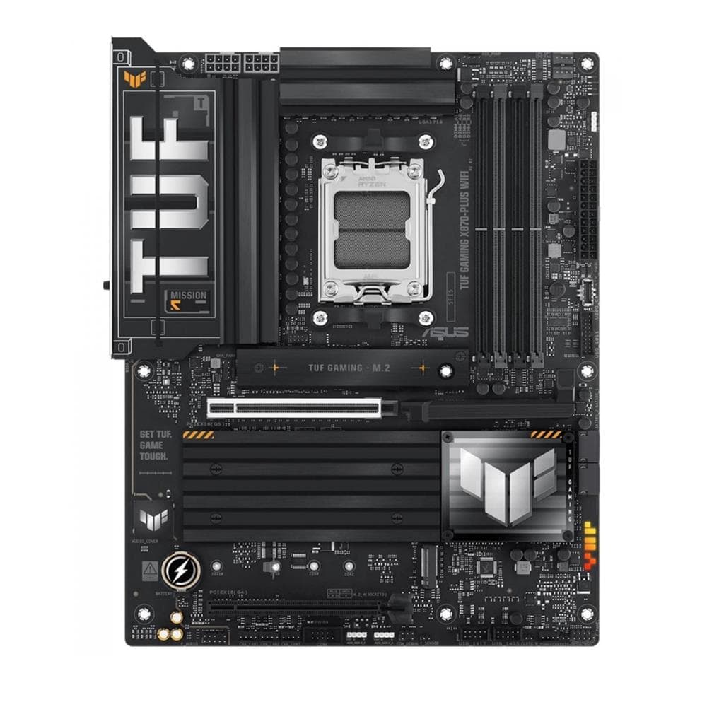 Placa Mãe Asus TUF Gaming X870-Plus WiFi , Chipset X870 , AMD AM5 , WiFi 7 , ATX , DDR5 - 90MB1IU0-M0EAY0