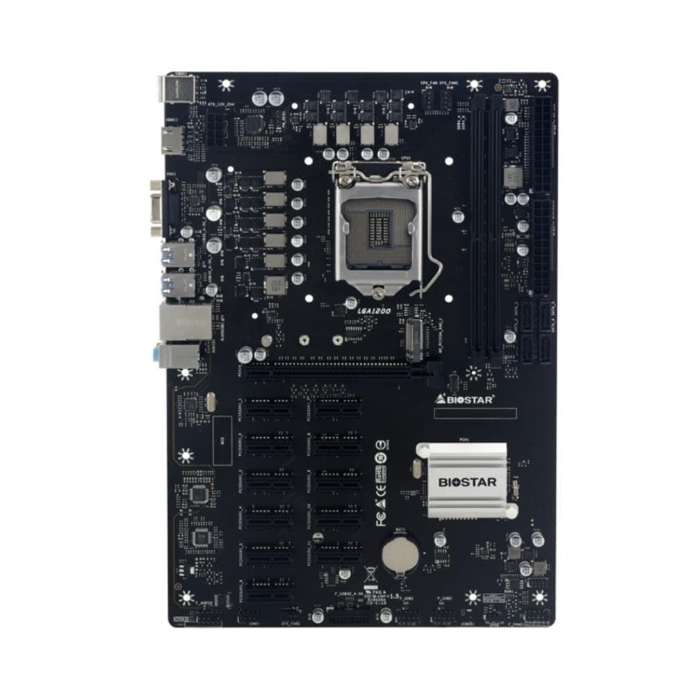 Placa-Mãe BIOSTAR TB560-BTC PRO LGA 1200 , Chipset Intel B560 , DDR4 , 64GB , XMP , ATX , Preto