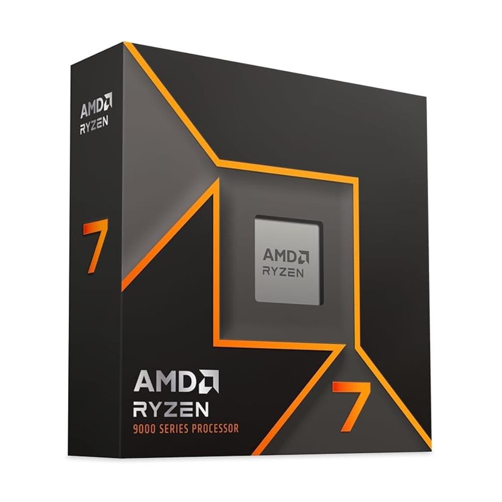 Processador AMD Ryzen 7 9700X , 3.8GHz (5.5GHz Turbo) , 8-Cores 16-Threads , AM5 , Sem Cooler