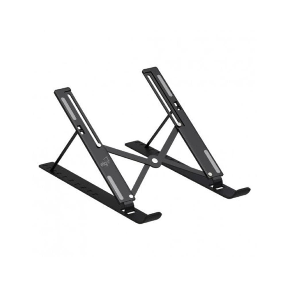 Suporte de Mesa Portátil para Notebook , ELG , NTB8520B , 10 a 17.3 Polegadas , 10 Níveis de Altura , Preto
