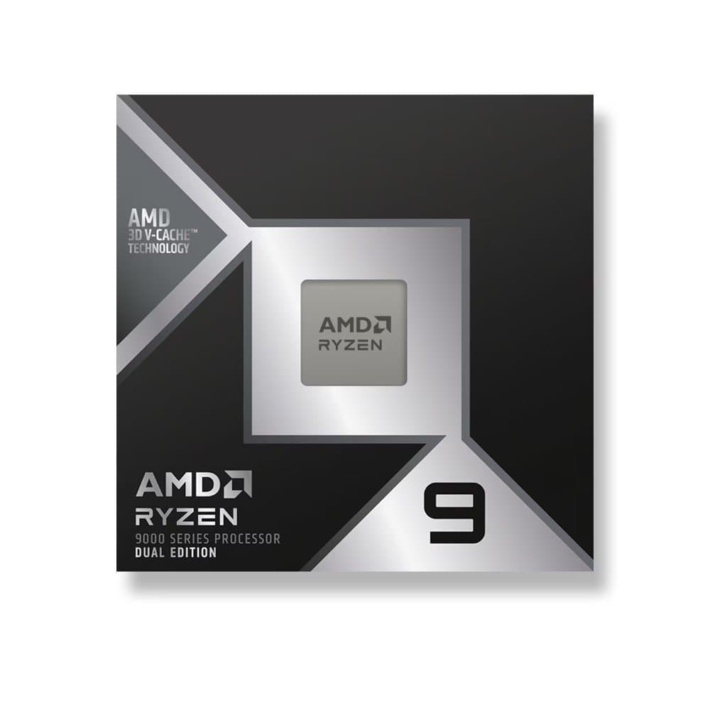 Processador AMD Ryzen 9 9950X3D2, 4.3GHz (5.7GHz Turbo), AM5, 16 Cores, 32 Threads, 144MB Cache, Radeon Graphics - 100-100001978WOF
