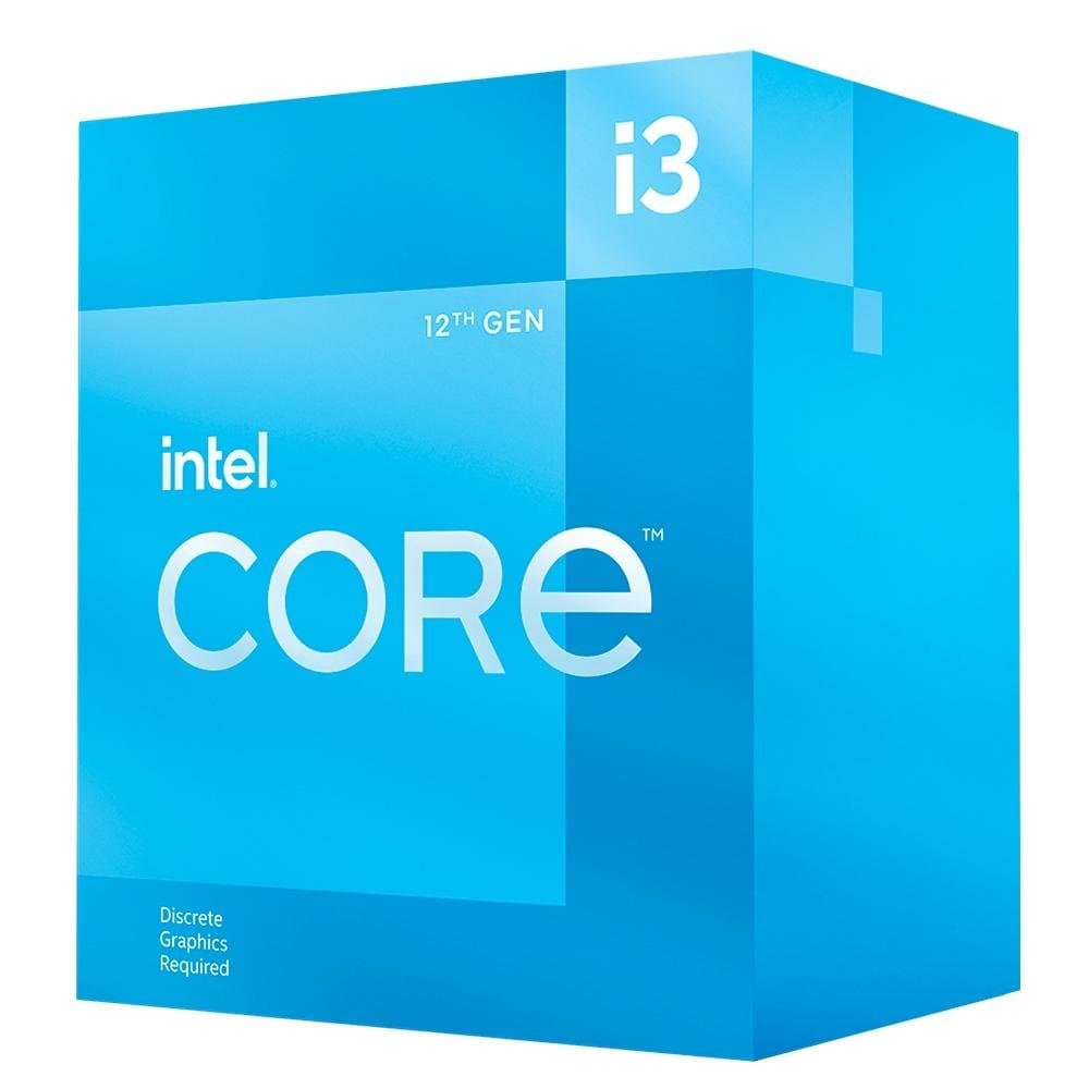 Processador Intel Core i3-12100F, 3.3GHz (4.3GHz Max Turbo), Cache 12MB, 4 Núcleos, 8 Threads, LGA 1700, Sem Vídeo Integrado - BX8071512100F
