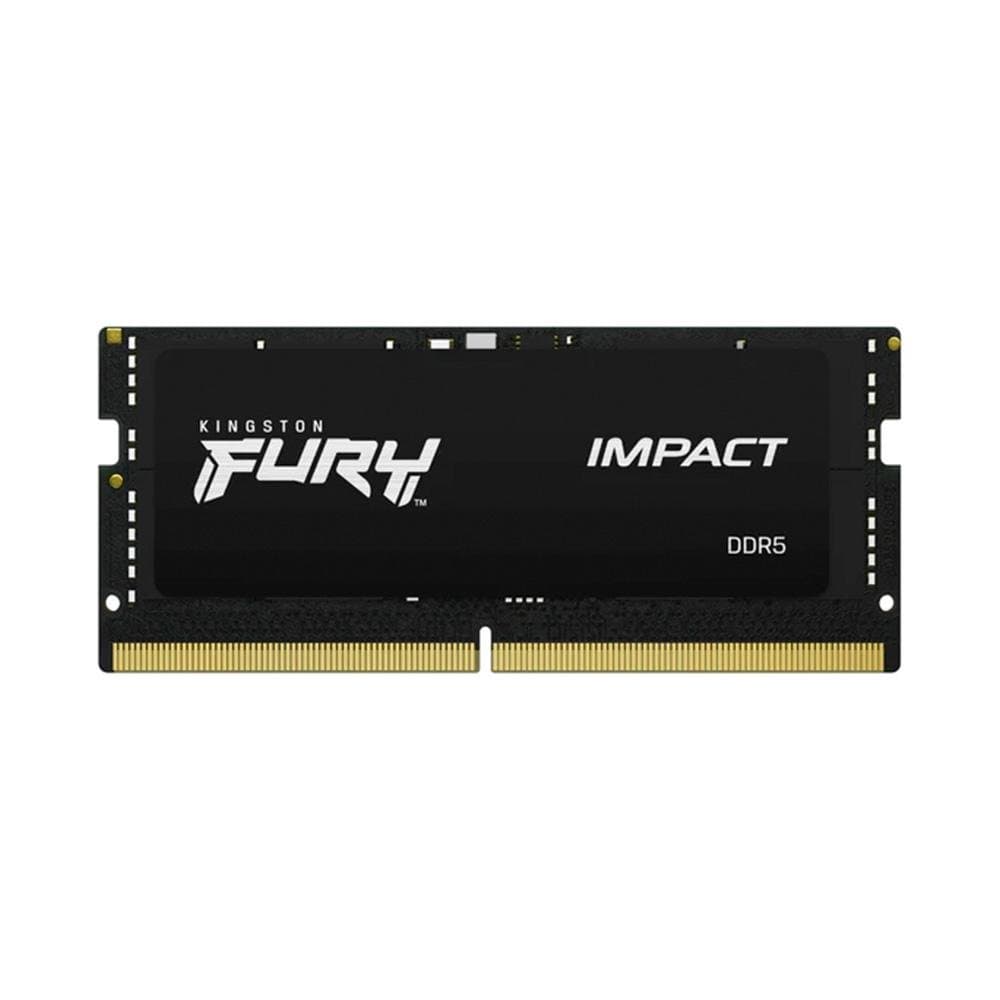Memória RAM para Notebook Kingston Fury Impact, 16GB, 5600MHz, DDR5, CL40, Preto - KF556S40IB-16