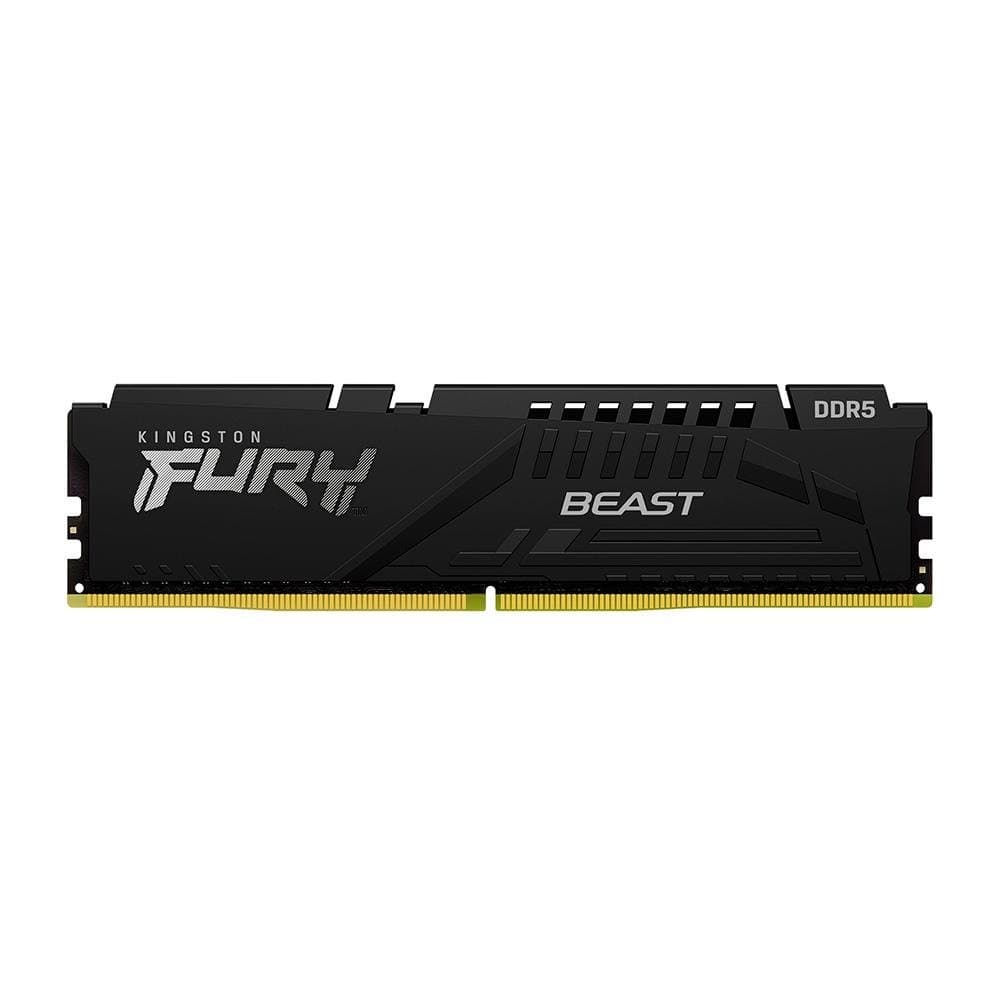 Memória RAM Kingston Fury Beast Expo, 32GB, 6000MT/s, DDR5, DIMM, CL30, Preto - KF560C30BBE-32
