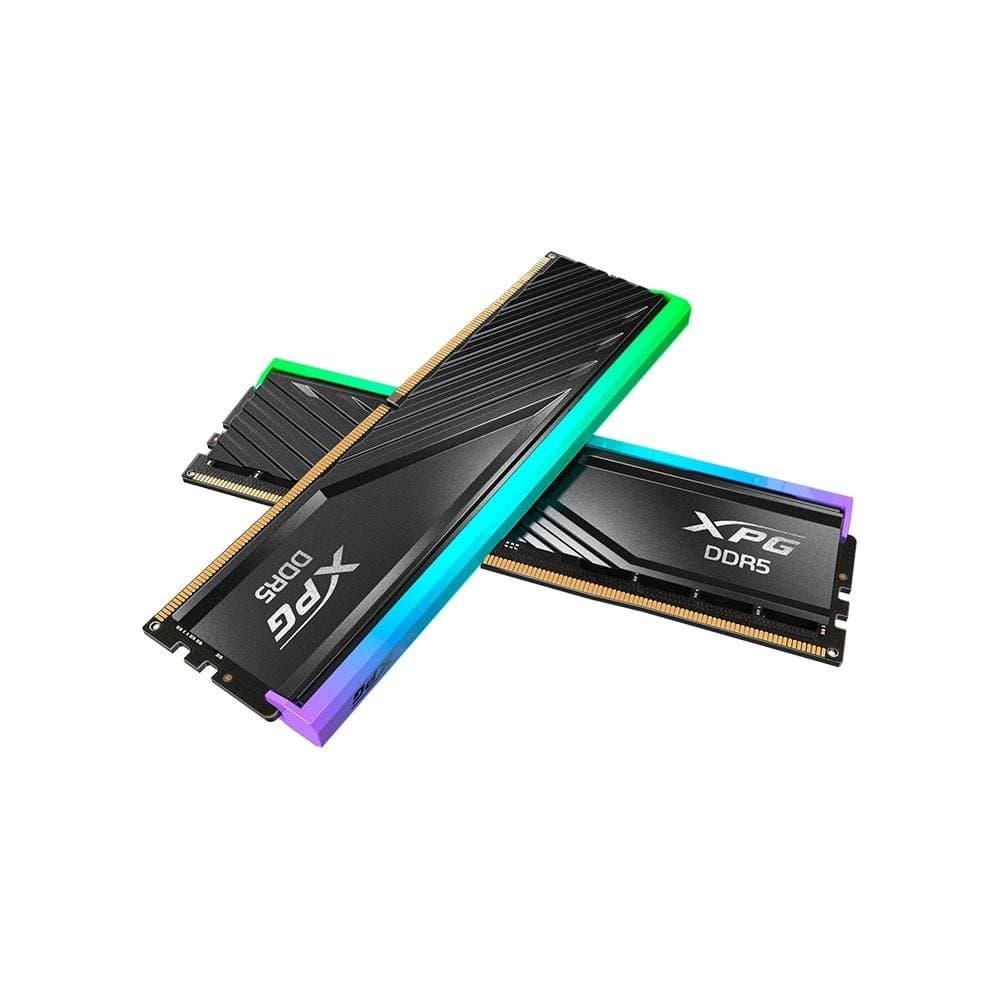 Memória RAM XPG Lancer Blade, 32GB(2x16GB), RGB, DDR5, 6000MHz, Dual Tray, CL48, Preto - AX5U6000C4816G-DTLABRBK