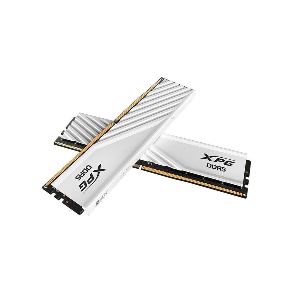 Memória RAM XPG Lancer Blade, 32GB(2x16GB), DDR5, 6000MHz, Dual Tray, CL48, Branco - AX5U6000C4816G-DTLABWH
