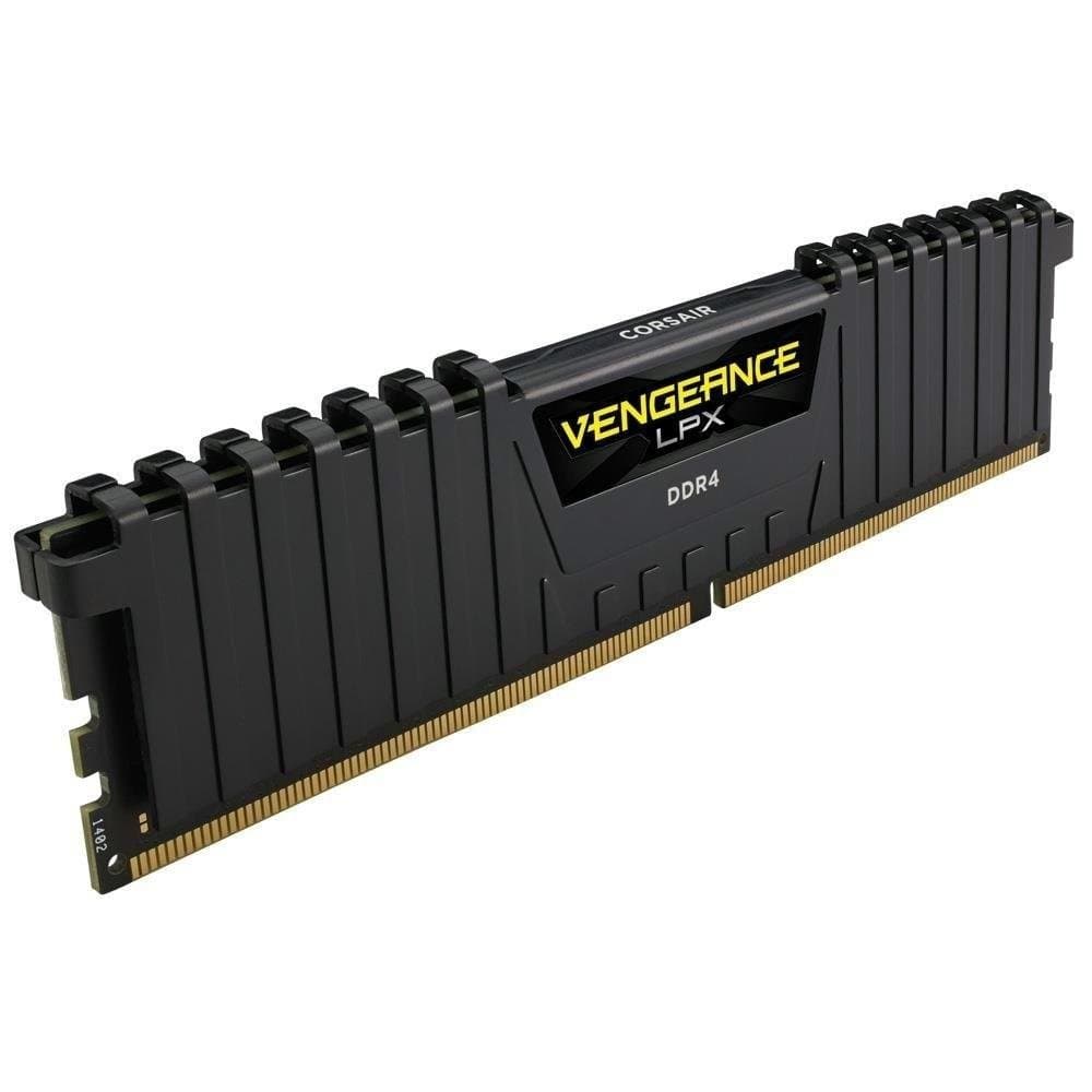 Memória RAM Corsair Vengeance LPX, 8GB, 2400MHz, DDR4, CL16, Preto - CMK8GX4M1A2400C16