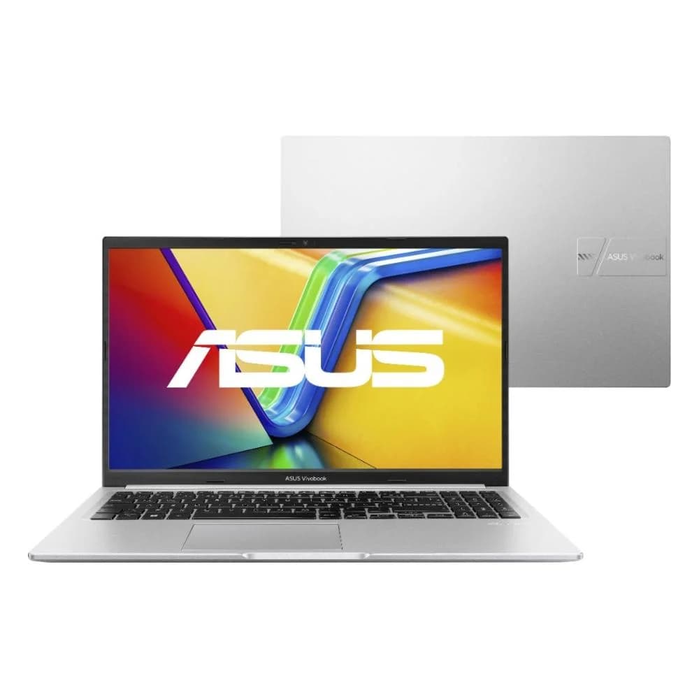 Notebook Asus Vivobook 15 M1502ya Amd Ryzen 7 5825u 8GB Ram 512 Gb SSD WINDOWS 11 Home 15,6" Lcd LED Fhd Nível Ips Cool Silver Bq966w