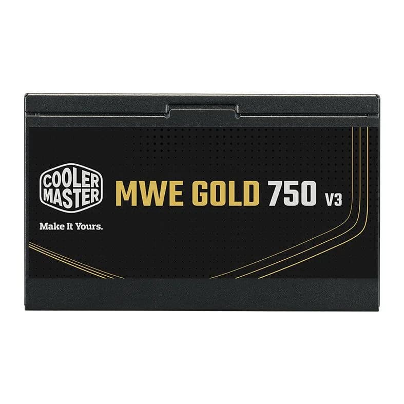 Fonte Cooler Master Mwe Gold 750 V3, 750w, Atx 3.1, 80 Plus Gold, Preto - Mpe-7506-acag-bar