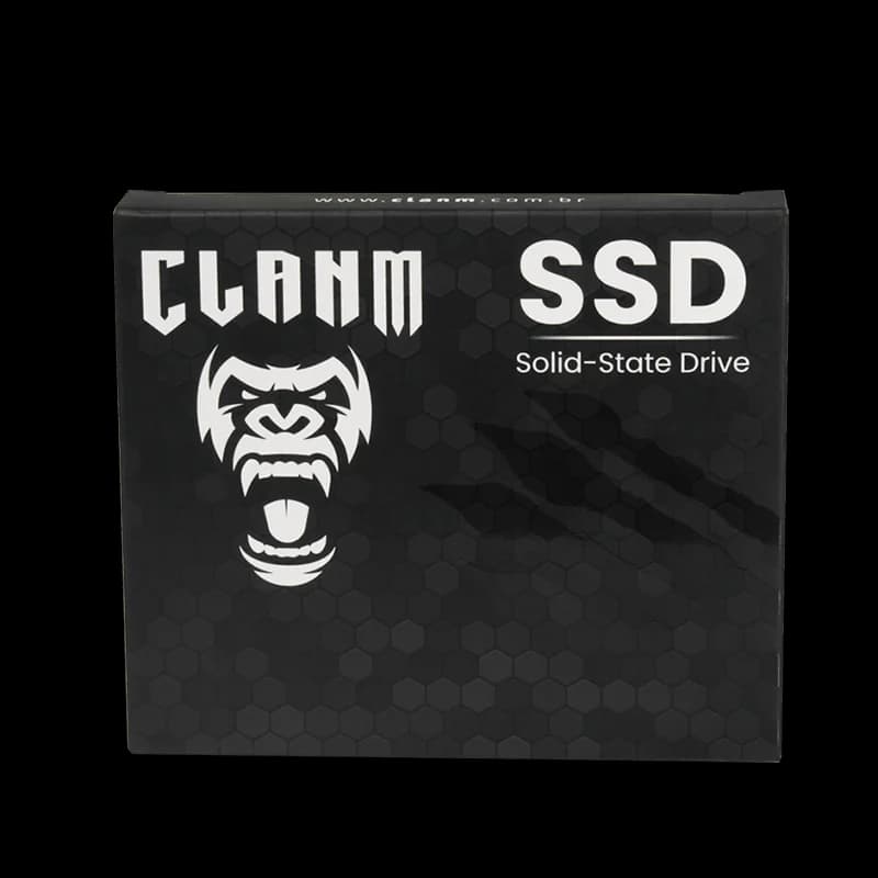 SSD 2.5" 120GB Sata Iii Clanm Leitura Rápida Para Notebook E PC