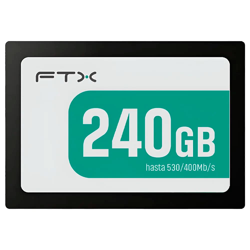 SSD 240 Gigas Ftx Sata 3 2.5 530mb/s Preto Cor:preto
