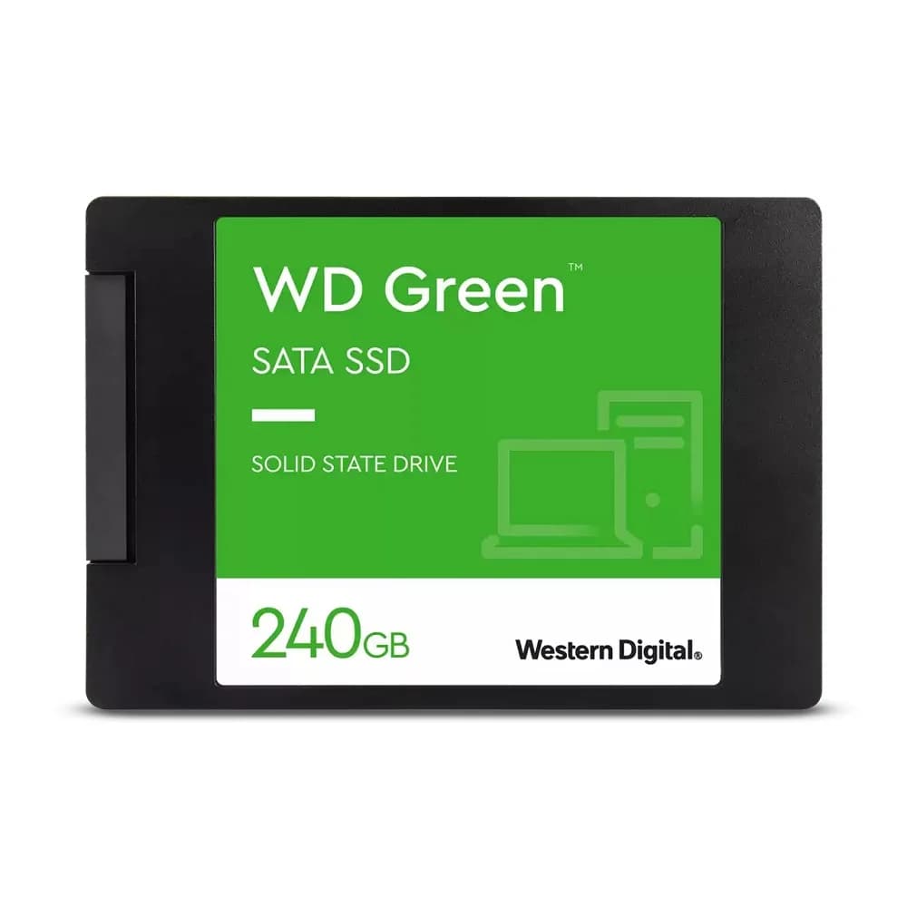 SSD WD Green 240Gb 2,5 7mm Sata 3 - Wds240g3g0a