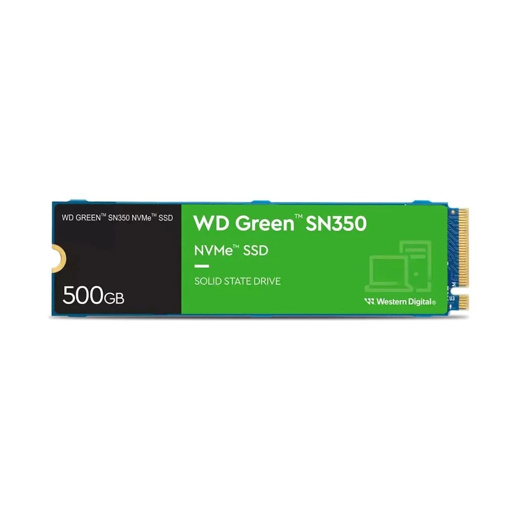 SSD WD Green Sn350, 500GB, NVME M.2 2280 - Wds500g2g0c