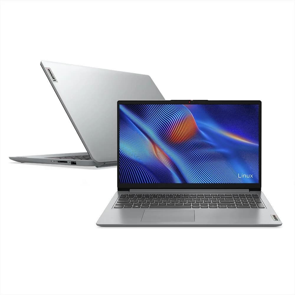 Notebook Lenovo Ideapad 1 R3-7320u 4gb 256gb SSD Linux 15.6" 82x5s00600 Cloud Grey