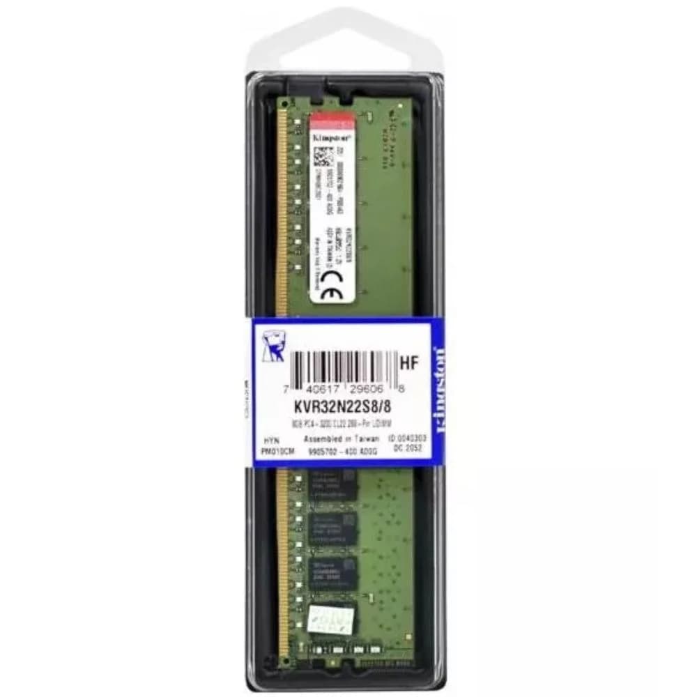 Memoria 8GB Kingston Ddr4 3200mhz Kvr32n22s8/8