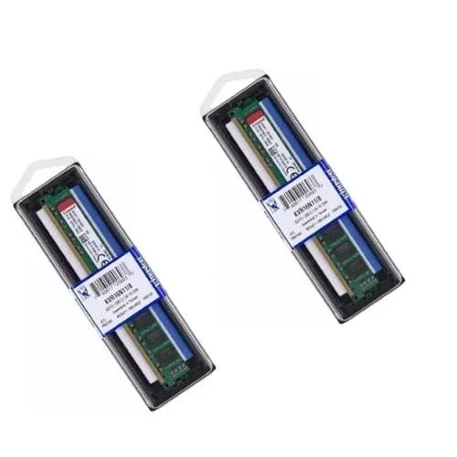 Kit Com 2 Memorias 8GB Ddr3 Kingston 1600mhz Kvr16n11/8