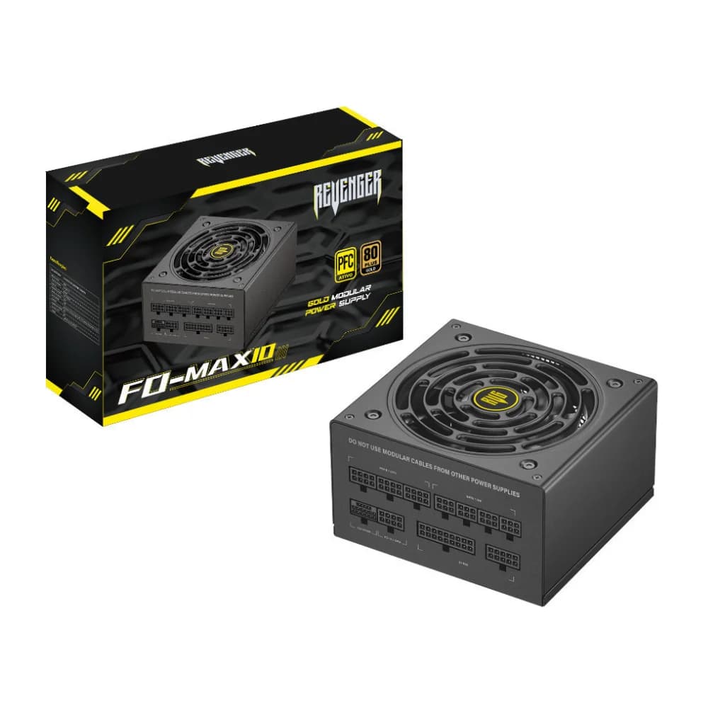 Fonte Atx 1000w Real 80plus Gold Revenger Box
